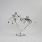 Palm Candelabra - White