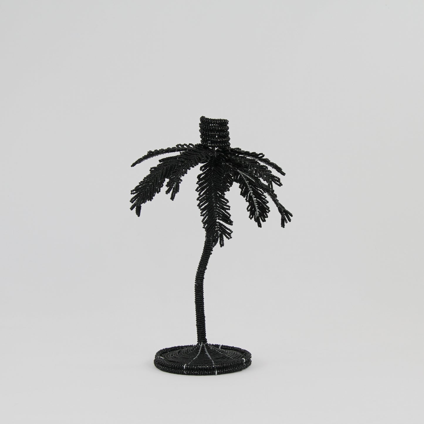 Palm Candelabra - Black