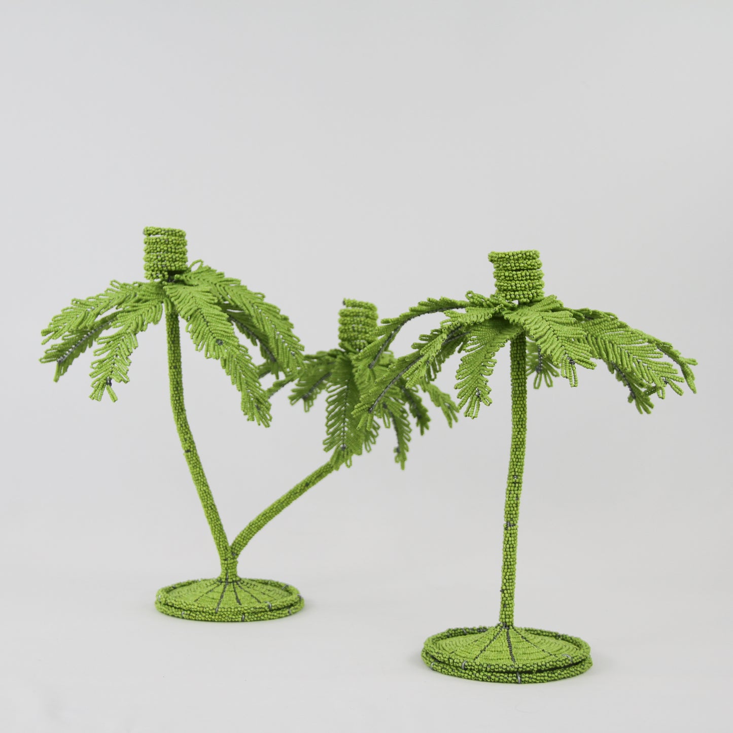 Palm Candelabra - Green