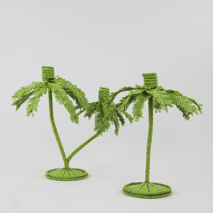Palm Candelabra - Green