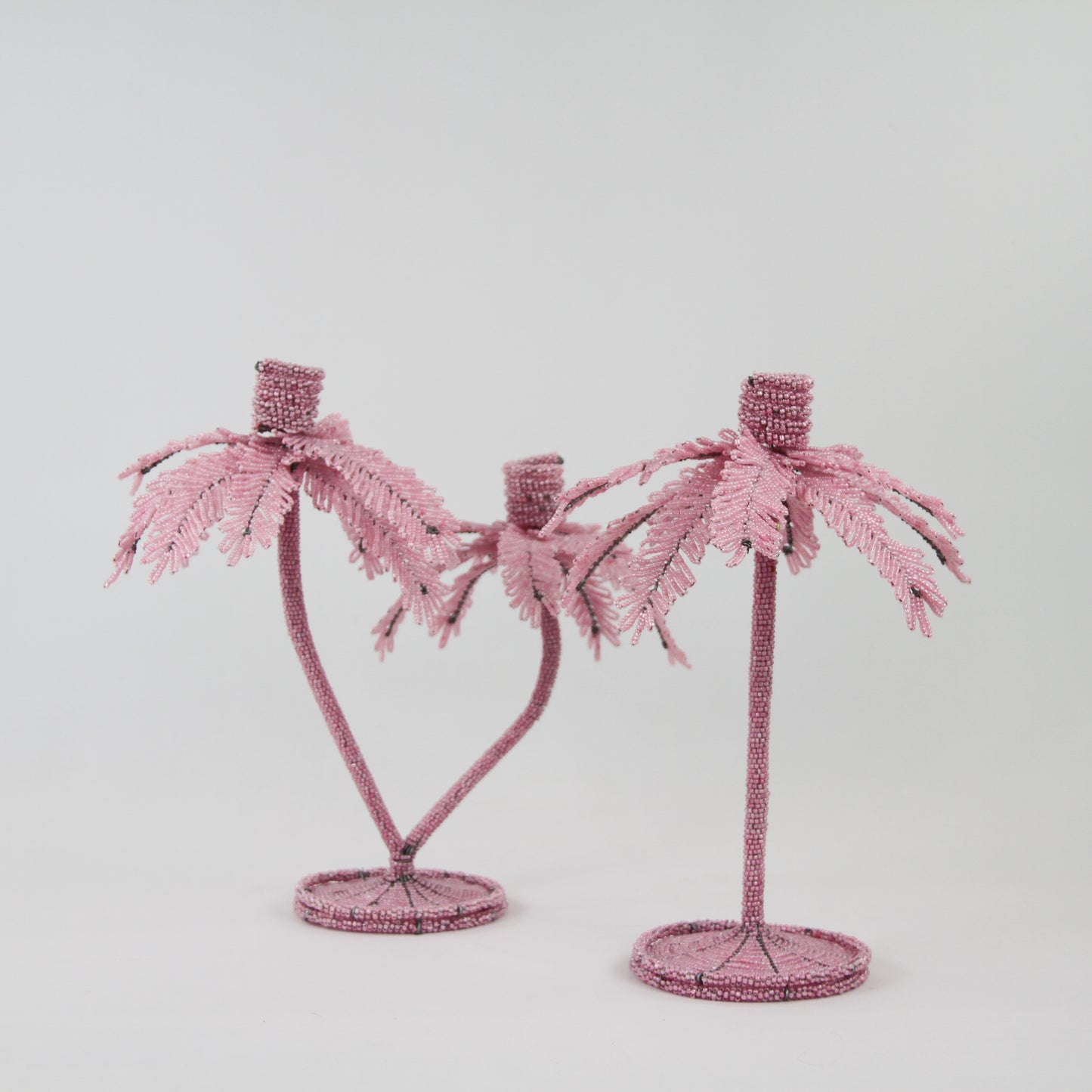 Palm Candelabra - Pink