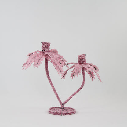 Palm Candelabra - Pink
