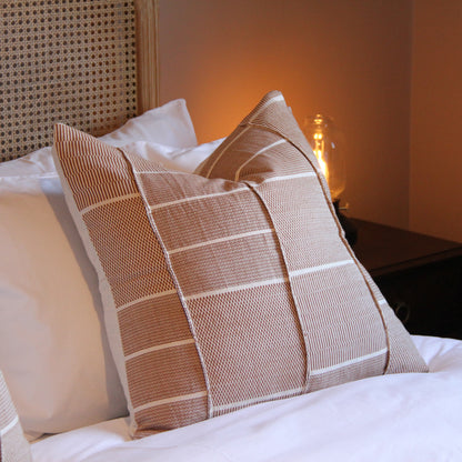 Kente Cushion - Tabacco