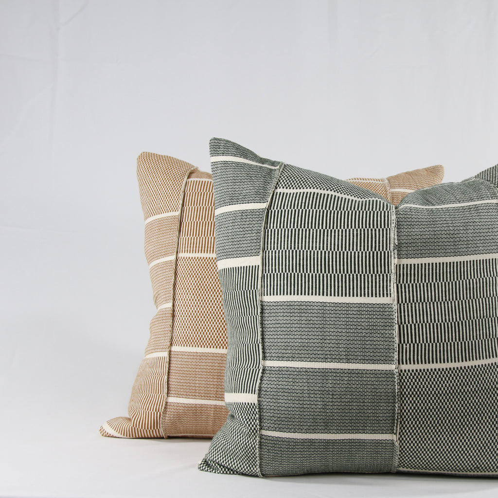 Kente Cushion - Fern