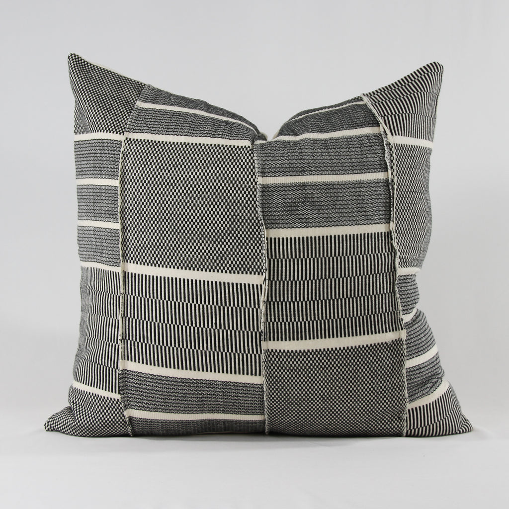 Kente Cushion - Black